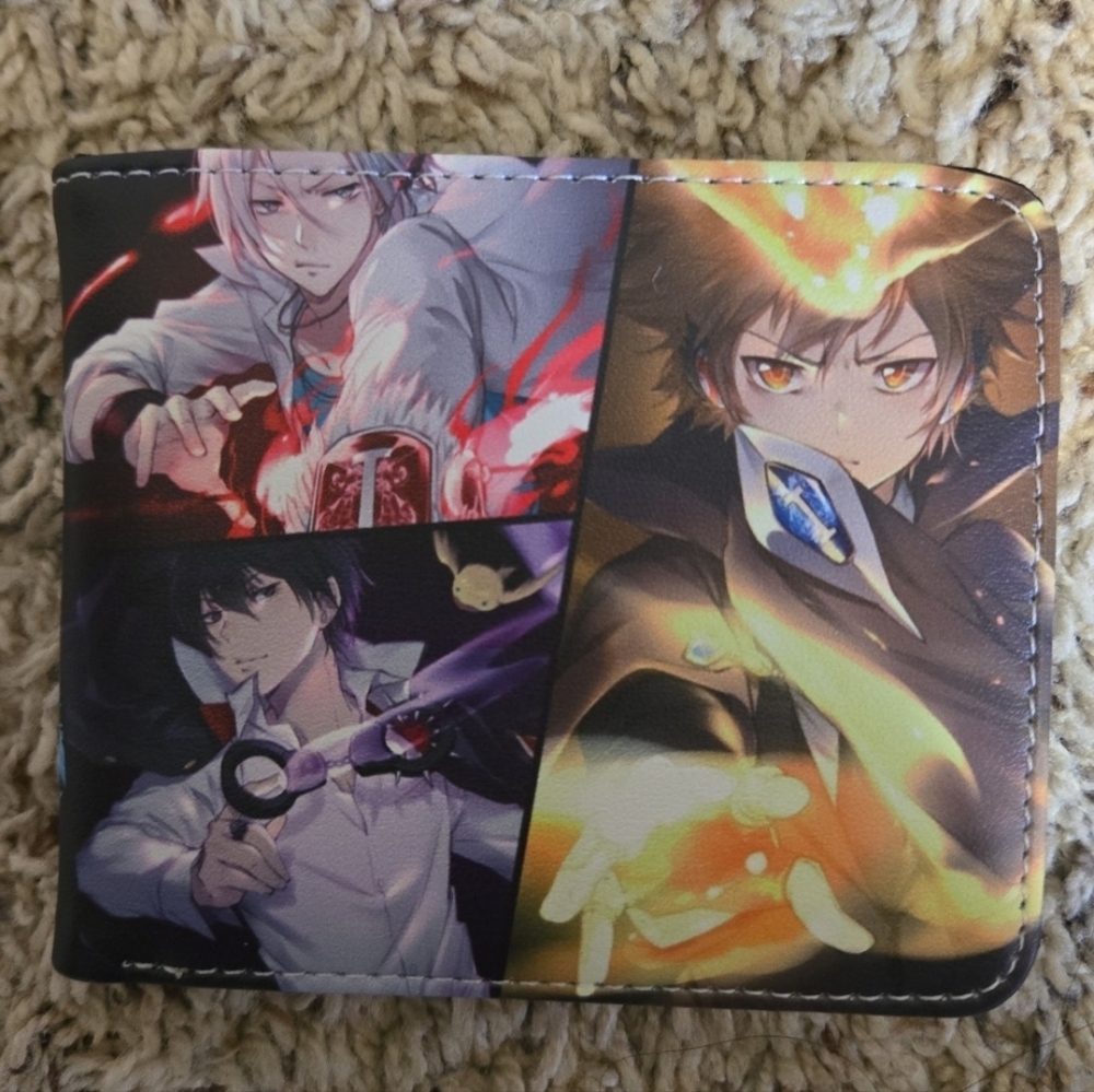 New Katekyo Hitman Reborn anime manga leather wallet